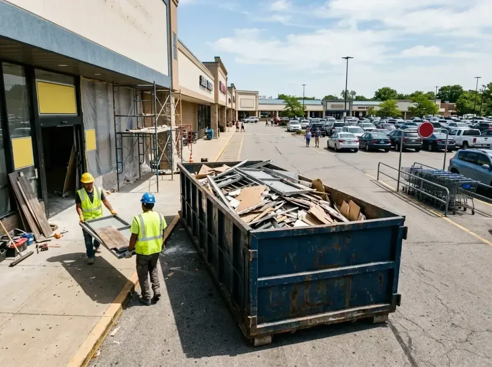 retail-store-renovation-debris-003 — frequently asked questions, Roll-off Dumpster Rentals in West Wyomissing, PA